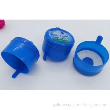 One Time No Spill Water Bottle Caps PE prevent leaking gask